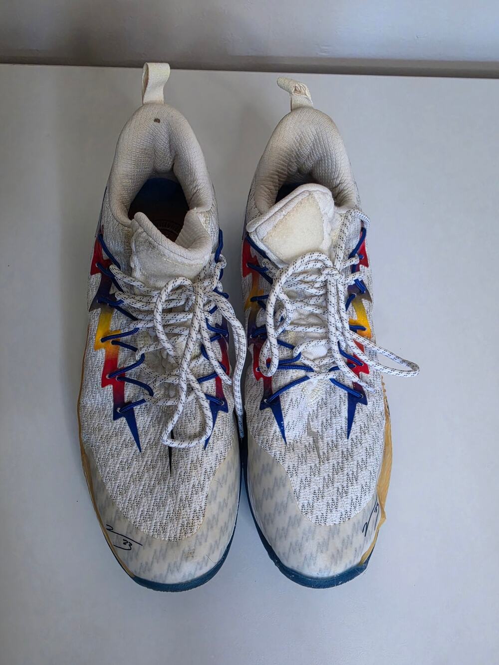 PEAK Lou Williams 2 6th Man Basketball Shoes Men 12 White Multicolor EW9366D